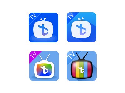 TV icon apk color icon tv