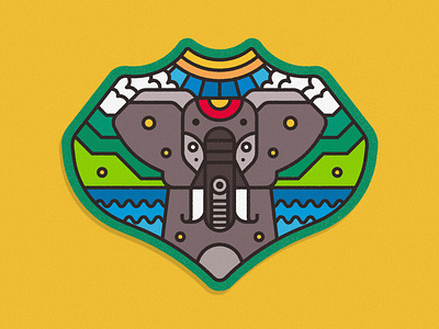 Elephant-01 animal icon animal icons animal illustration animal illustrations animal logo design design elephant geometric geometric art geometric illustration illustration design illustration digital illustrations lines texture vector art vector design vector illustration vector illustrations