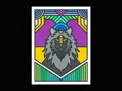 Maine Coon art art print artist artwork digital art digital illustration homedecor illustration art poster poster a day poster challenge poster design print prints screen print society6 vector art wallet