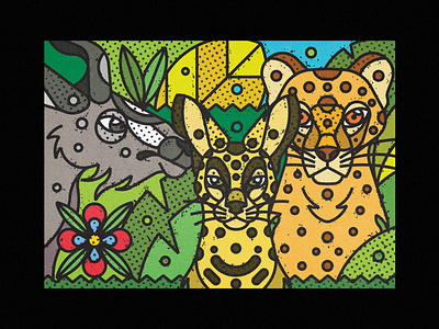 African Wildlife - Cheetah, Serval & Kudu