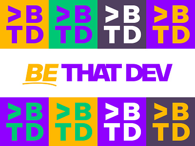 LOGO: Be that Dev course developer logo