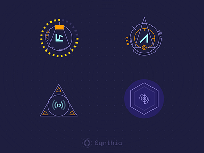 Synthia Elements digital draggable elements filter music node synthesizer synthia ui wave