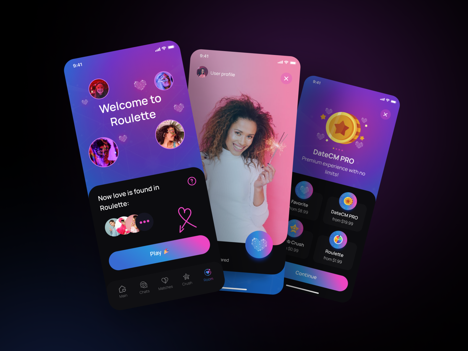 Design Dating Mobile App By Sofico On Dribbble