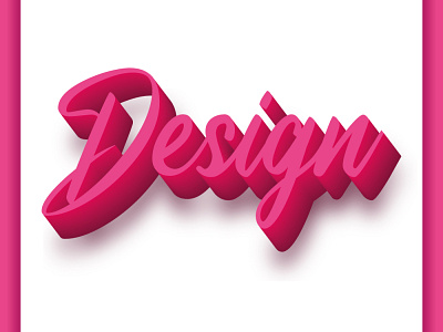Design Typo Fun 3D 3d design illustrator illustrator cc typography vector vectoriel