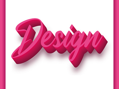 Design Typo Fun 3D