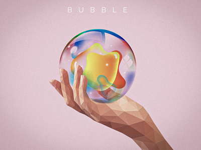 Bubble bubble creative design illustration illustrator logo photoshop ui vector