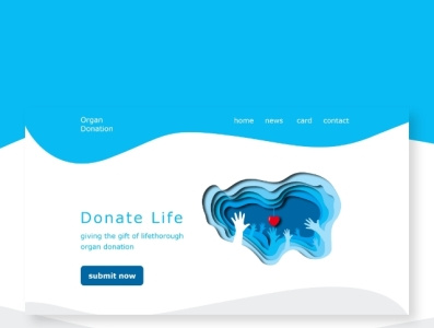 Organ donation donate organ donation uidesign