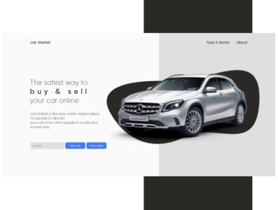 redesign- online car- buy and sell challenge redesign redesign concept ui uidesign