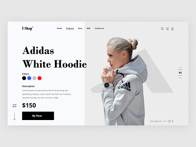 Fashion Shop UI -Landing Page