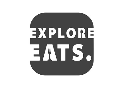 Explore Eats Logo app app design branding design icon logo ui ux