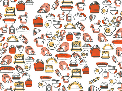 Explore Eats - Illustrations