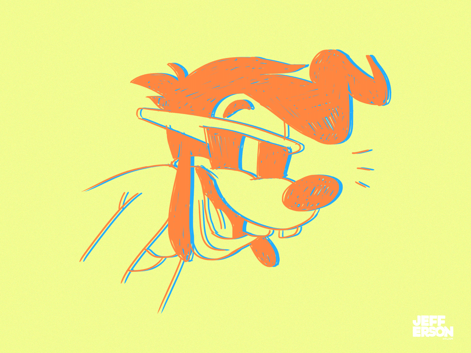 Max! Max! Max! Max! digital art digital illustration disney drawing gif goofy goofy movie illustration photoshop wacom