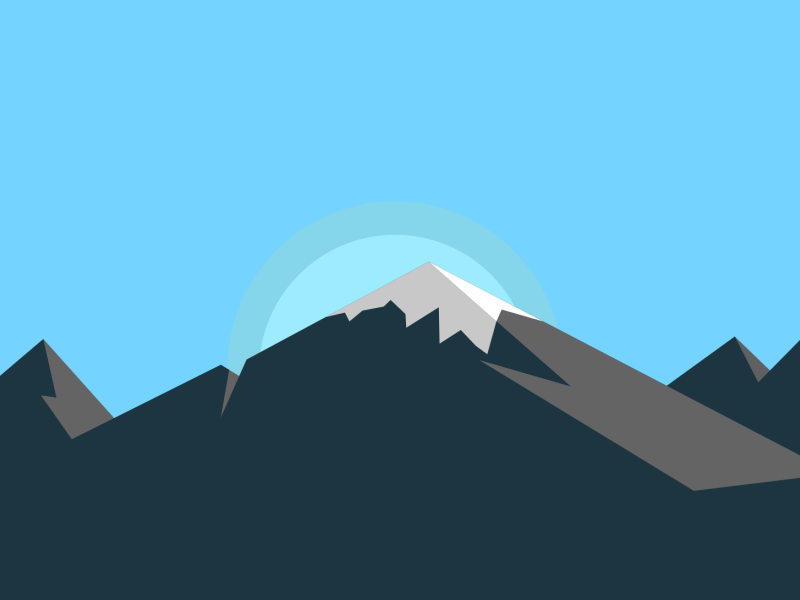 Mountains by Victor on Dribbble