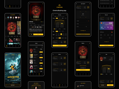 Cinema Booking App Concept