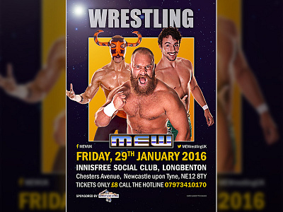 Main Event Wrestling poster