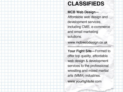 Classifieds advert classifieds paper