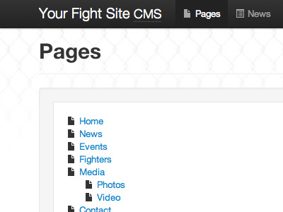 Your Fight Site CMS v3