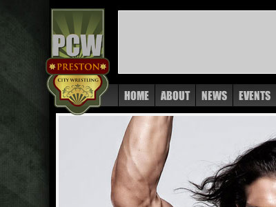 Preston City Wrestling home page city design home page preston website wrestling