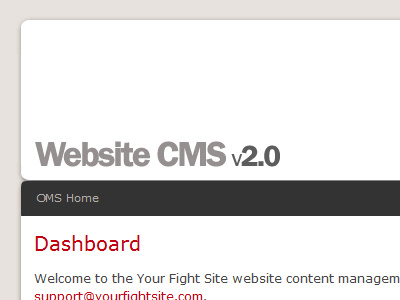 Your Fight Site CMS v2