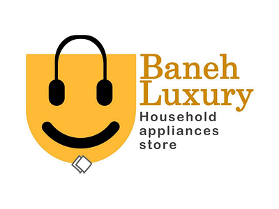 Baneh Luxury Online shop Logo bagshopping logodesign logoshop onlineshop onlinestore