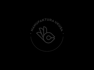 Manufaktura Ukusa Logo / Manufactury of Taste Logo bon appetit clean design hand logo logo design manufacture minimal ok sans serif sans serif font simple taste typography