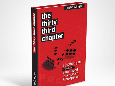 the thirty third chapter black book chapter cover dice justin modern parenthood peace prosperity red winget