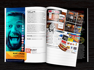 chARTer event program art charter conference creativity design designer editorial kurt cruse layout lecture profile program