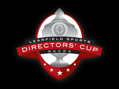 Directors Cup award college directors cup modern nacda shield sports stars trophy