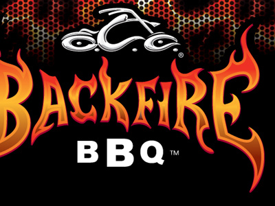 Backfire BBQ backfire bbq barbecue bbq fire flames motorcycle occ orange county choppers restaurant tattoo tesla