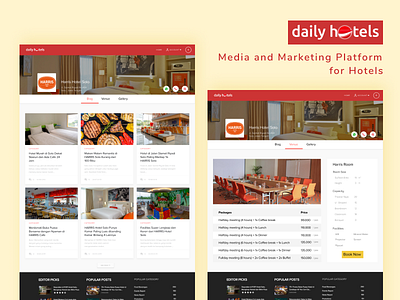 dribbble dailyhotels