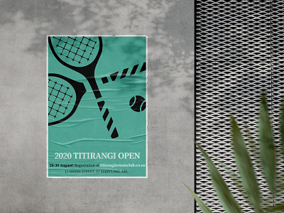 Tennis Poster branding design digital illustration flat illustration flyer flyer design graphicdesign illustration vector vector illustrator