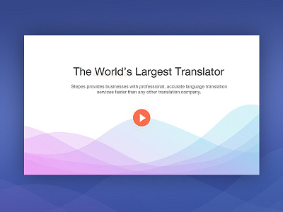 Gradient Landing Page