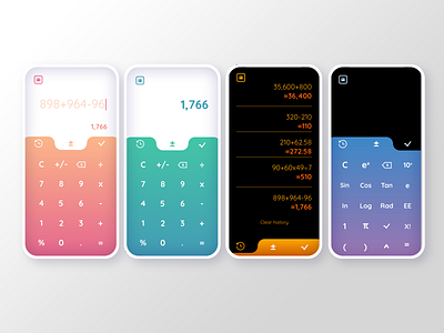 Daily UI Challenge - Day 4 - Calculator