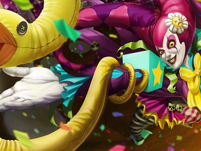 Circus Clown Zyra Fan Art