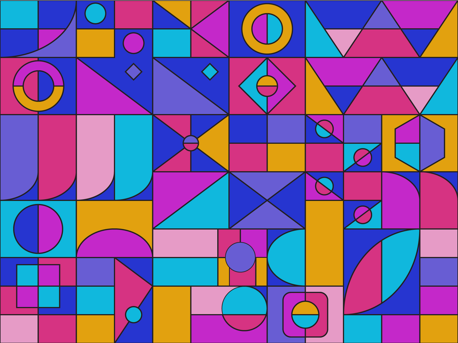 Geometric Background by MD. YEAMIN FATHA on Dribbble