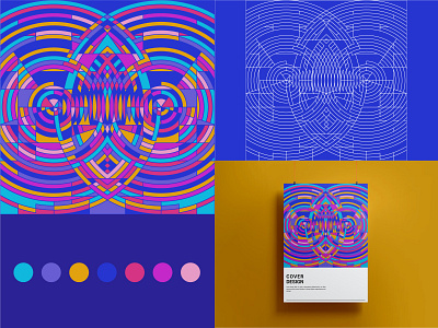 Geometric poster design