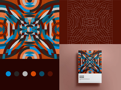 Geometric poster design series