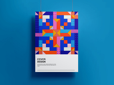 Geometric cover design abstract abstract art branding colorful colorfull cover design design geometric geometric art geometric print geometry pattern poster poster set print print designer shapes shapes poster squares wall art