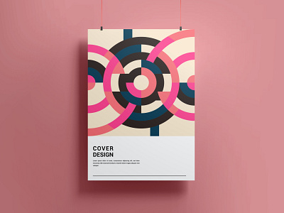 Geometric cover design abstract art background book cover branding circular corporate cover design coverartwork creative geometric geometric art geometrical graphic design minimal poster print printing shapes tiles