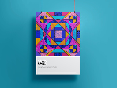 Geometric cover design abstract abstract art abstract design abstract poster circle corporate creativekittepirates designfeed geometric geometric art grids illustrations memphis style minimalist poster print print design printing shapes visual identity