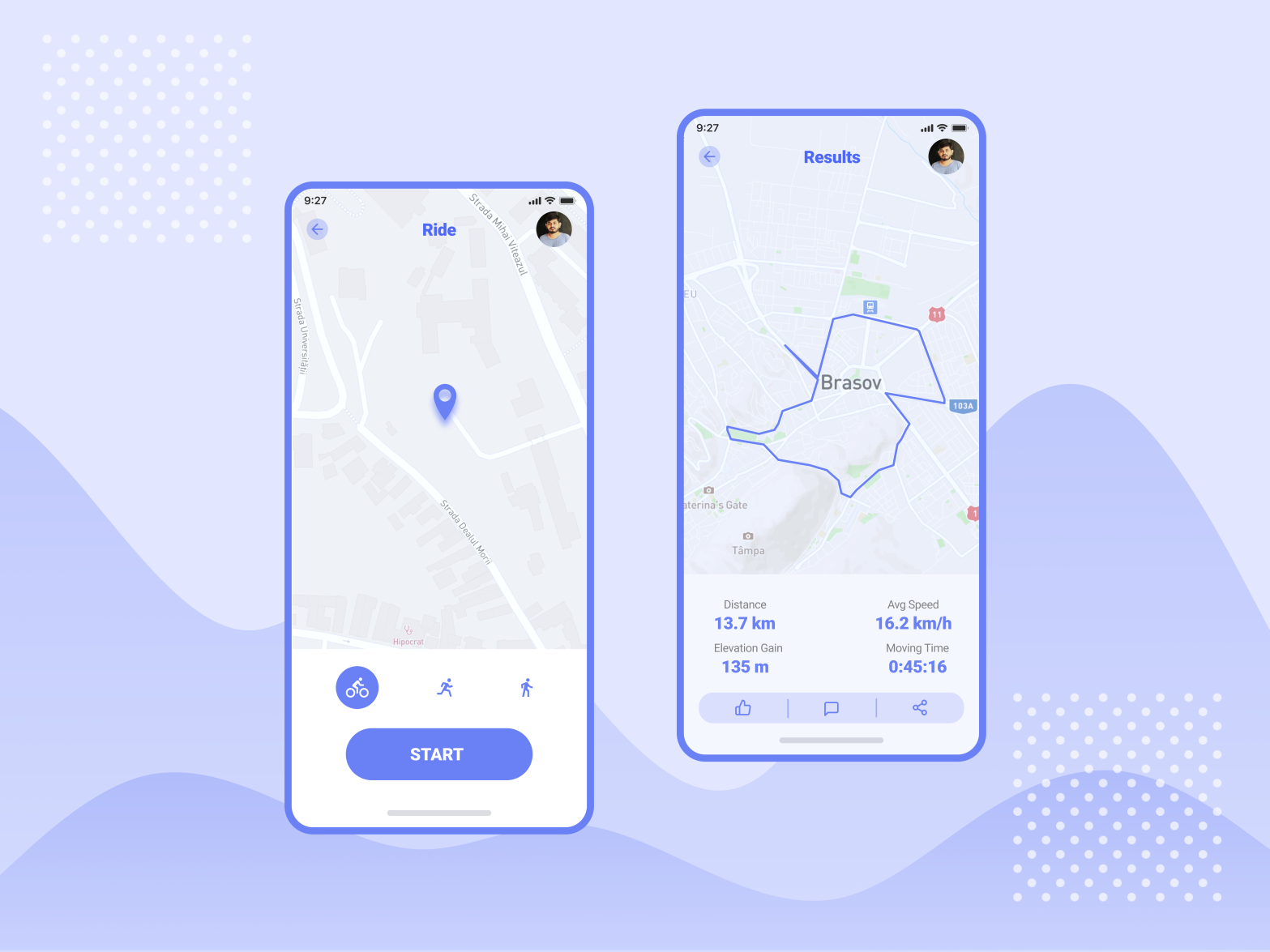 Location Tracker by Doina LisneacForreiter on Dribbble