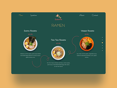 Pricing/DailyUI #030 030 daily 100 challenge daily ui dailyui dailyui 030 dailyuichallenge design menu pricing ramen restaurant ui uidesign