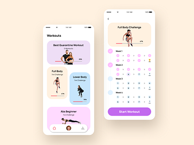 Workout Tracker/041 041 daily 100 challenge dailyuichallenge design fitness app workout app workout tracker