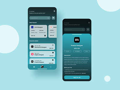 Job Listing/050 050 app design daily 100 challenge dailyui dailyuichallenge find job job job application job listing uidesign ux ui