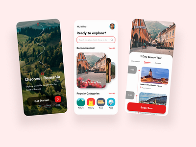 Itinerary/079 079 booking app dailyui 079 itinerary itinerary 079 tourism travel travel app travel app design