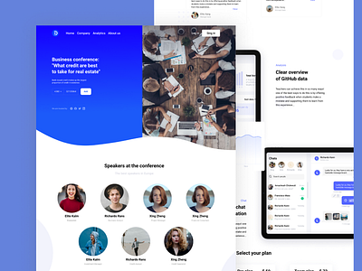 landing page