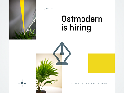 UI Designer wanted - Ostmodern