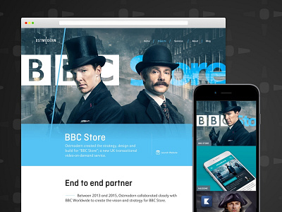 Ostmodern - August Update! bbc case study refresh responsive web studio ui