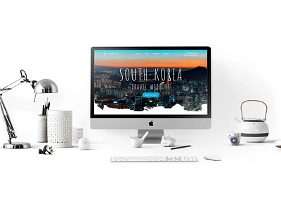 Travel agency in South Korea | Landing page