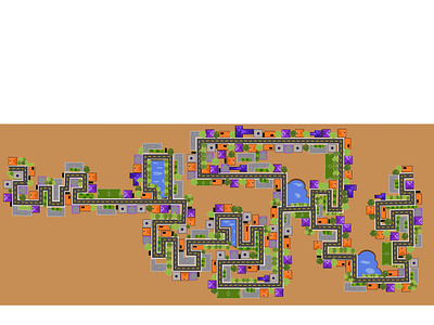 Level one game map